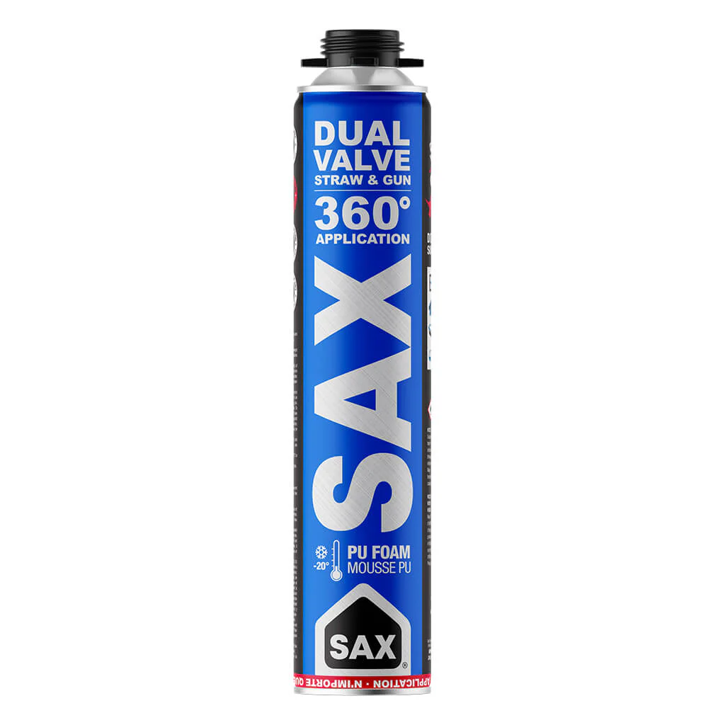 SAX 360 24.5 oz. / 750 ml Extreme Climate Expanding Spray Foam Insulation