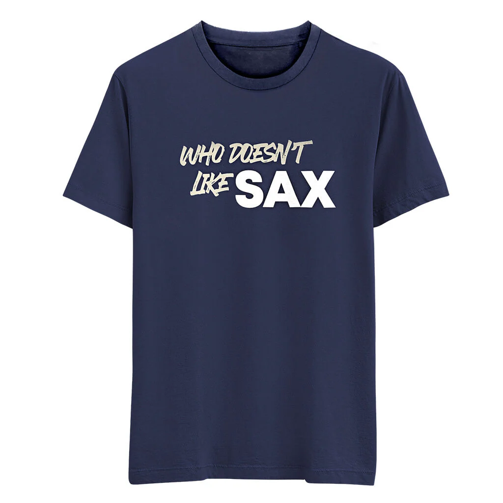 SAX Men's Short Sleeve Cotton T-Shirt - Image 2