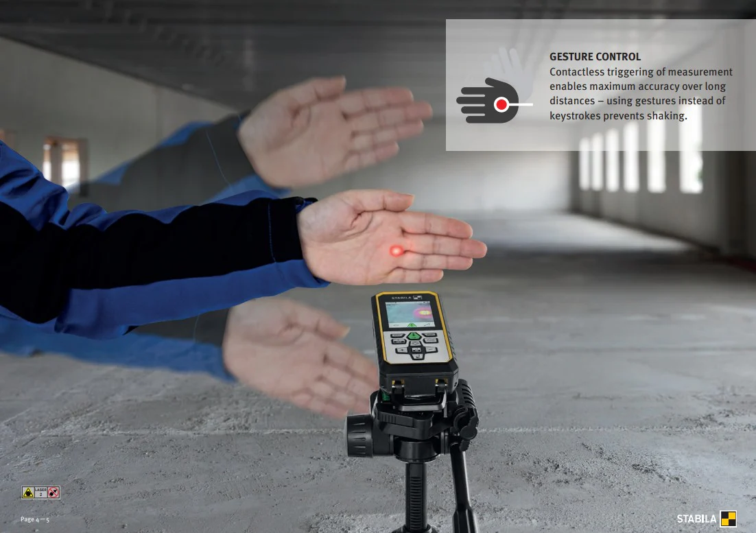 Stabila LD530 Laser Distance Measurer With Bluetooth - Image 5