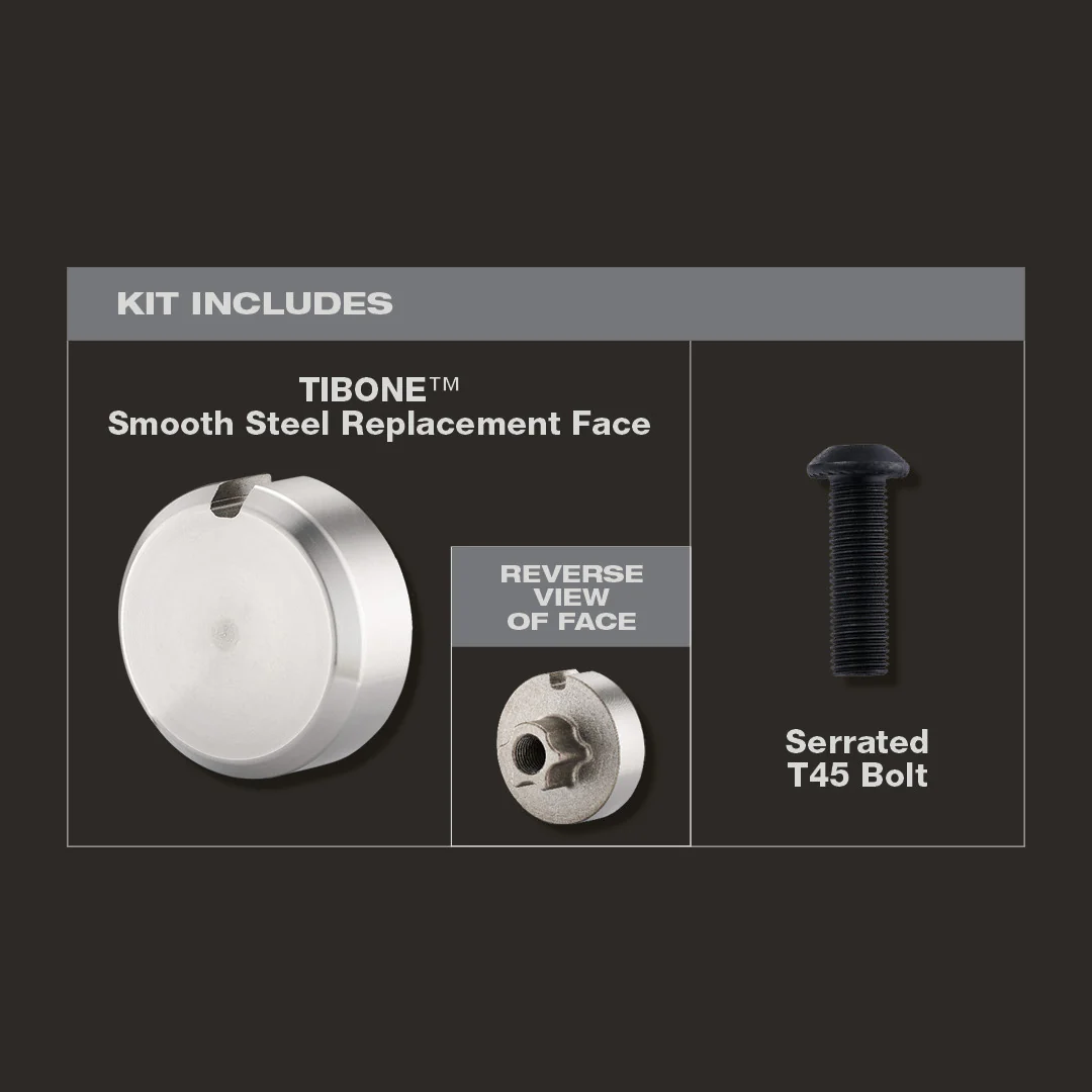 Stiletto TIB-SR Smooth Steel Replacement Face - Image 4