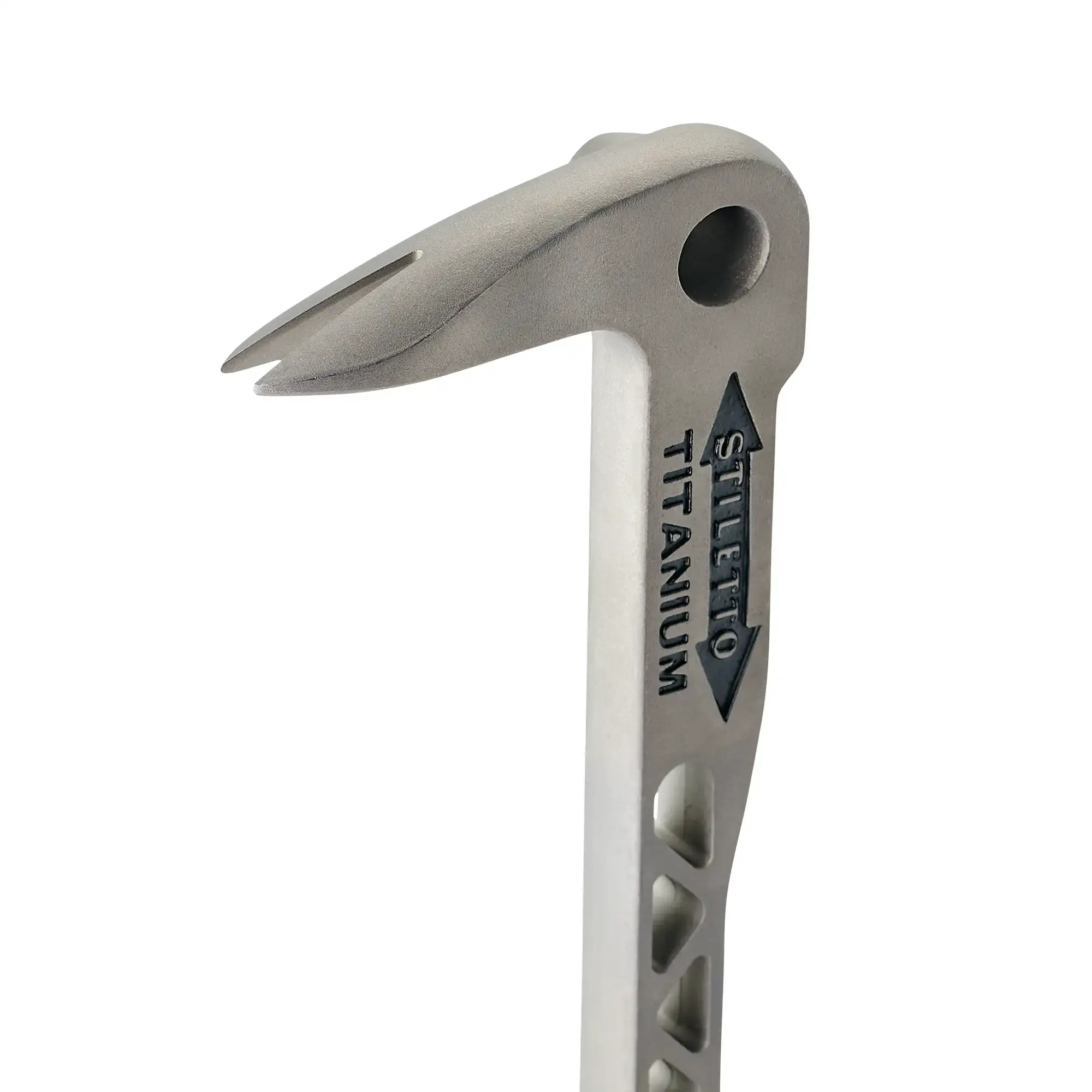 Stiletto TICLW12 8 oz. 12 in. Titanium Claw Bar - Image 3
