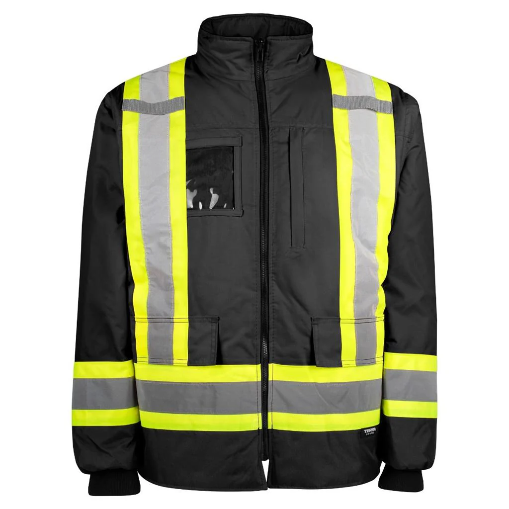 TERRA 7-in-1 Hi-Vis Insulated Waterproof Jacket - Image 18