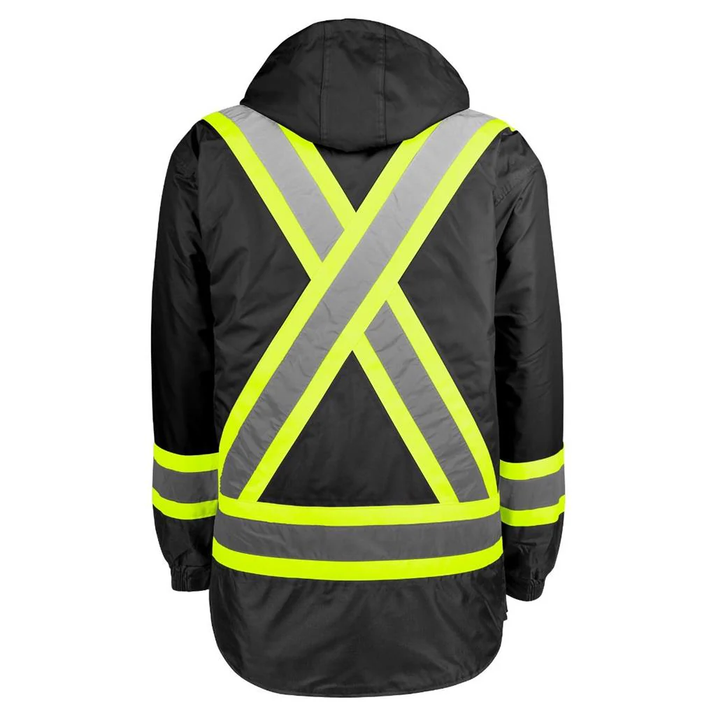 TERRA 7-in-1 Hi-Vis Insulated Waterproof Jacket - Image 19