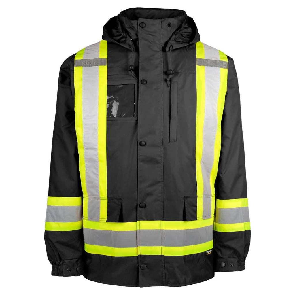 TERRA 7-in-1 Hi-Vis Insulated Waterproof Jacket - Image 24