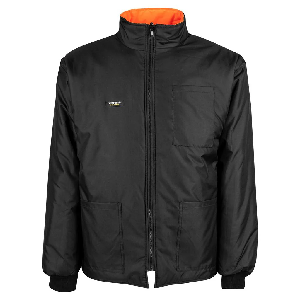 TERRA 7-in-1 Hi-Vis Insulated Waterproof Jacket - Image 3