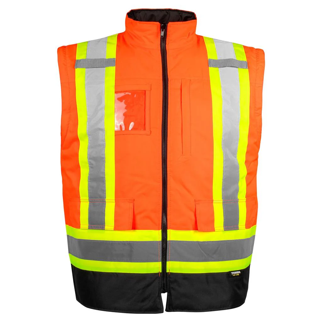 TERRA 7-in-1 Hi-Vis Insulated Waterproof Jacket - Image 5