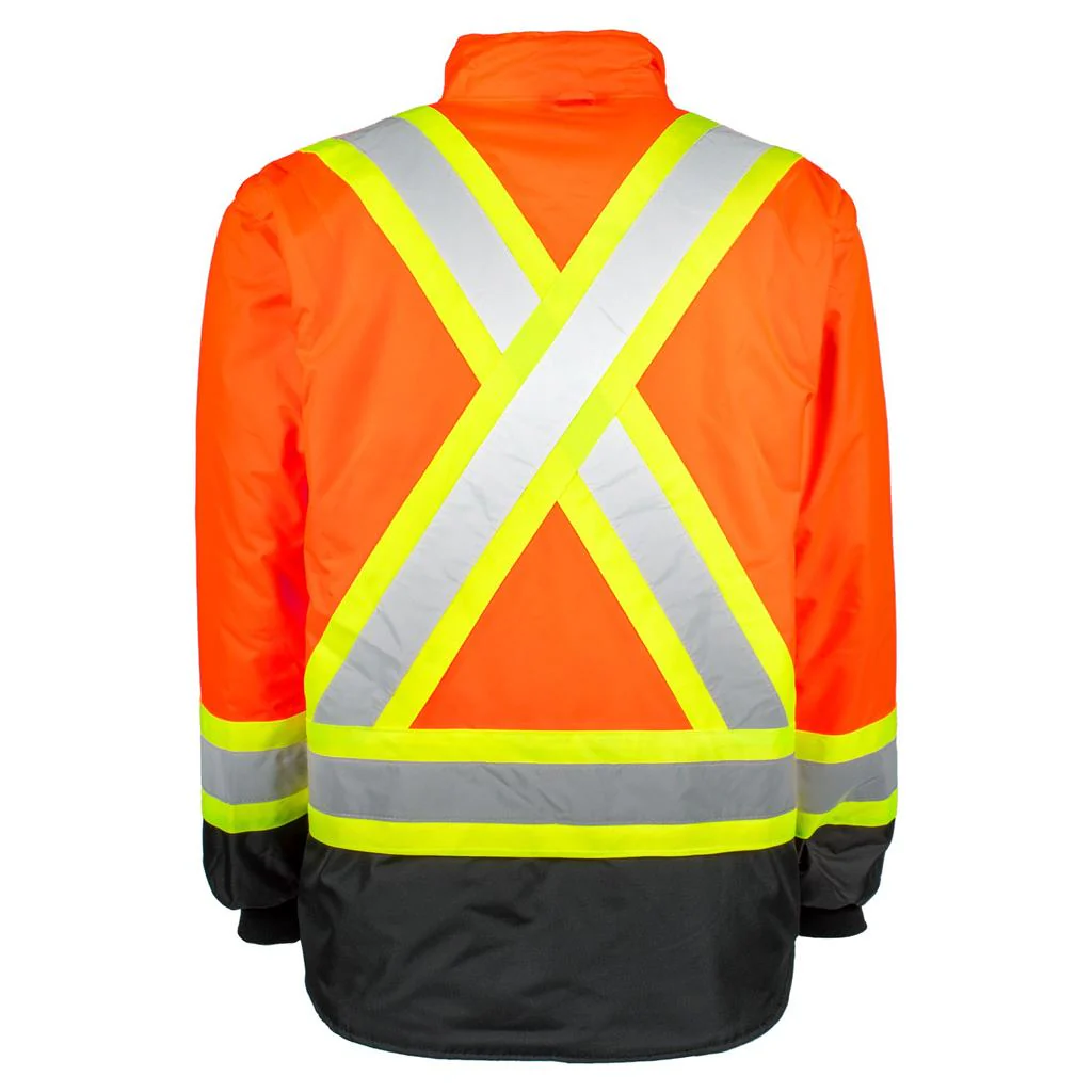 TERRA 7-in-1 Hi-Vis Insulated Waterproof Jacket - Image 6