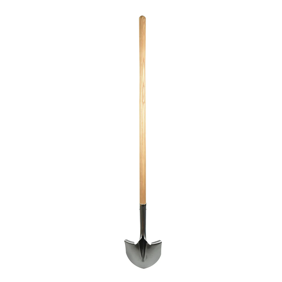 Proyard 60 in. Round Mouth Shovel w/Long Wood Handle - Image 2