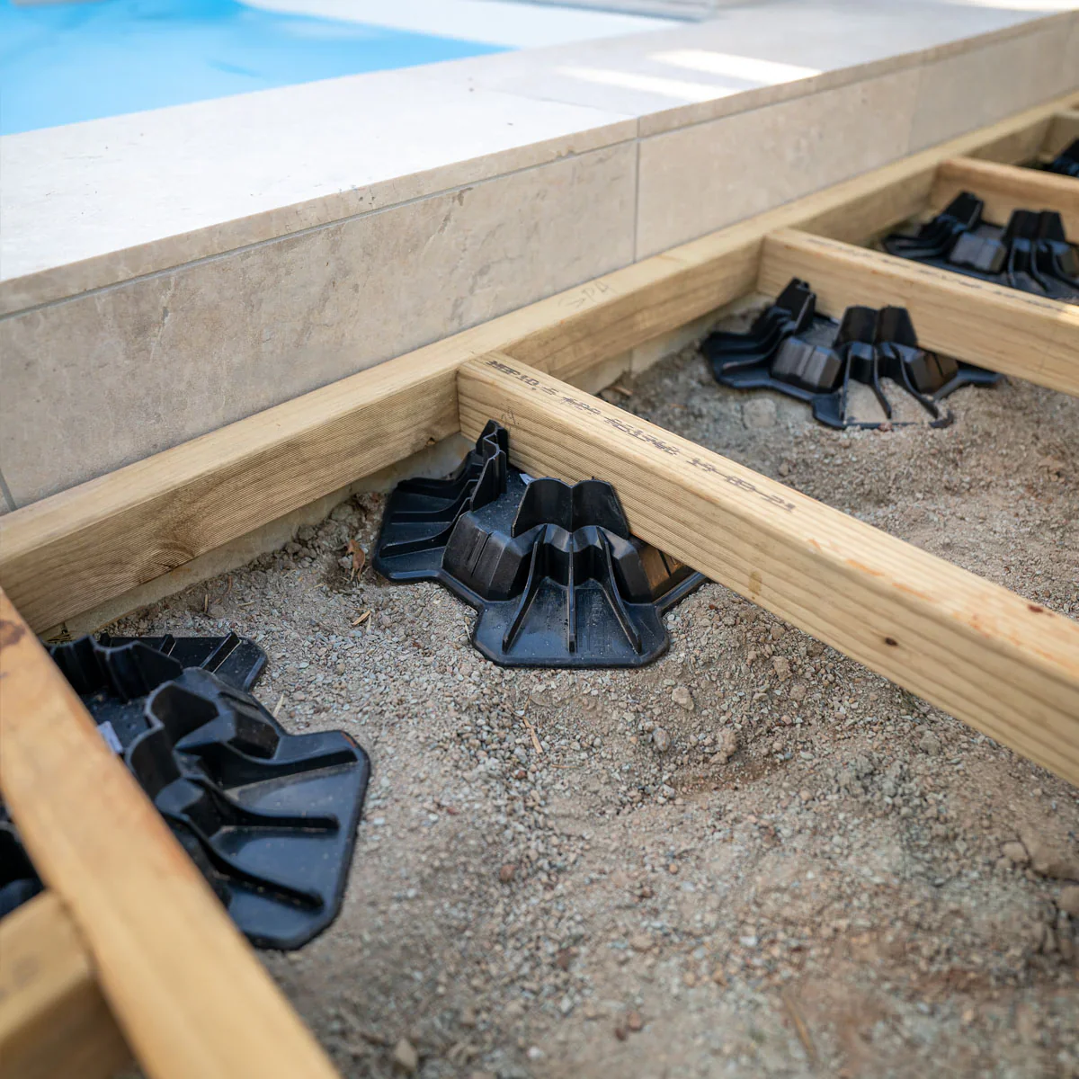 Tuffblock 12 in. x 12 in. x 3.5 in. Foundation Deck Block - Image 5