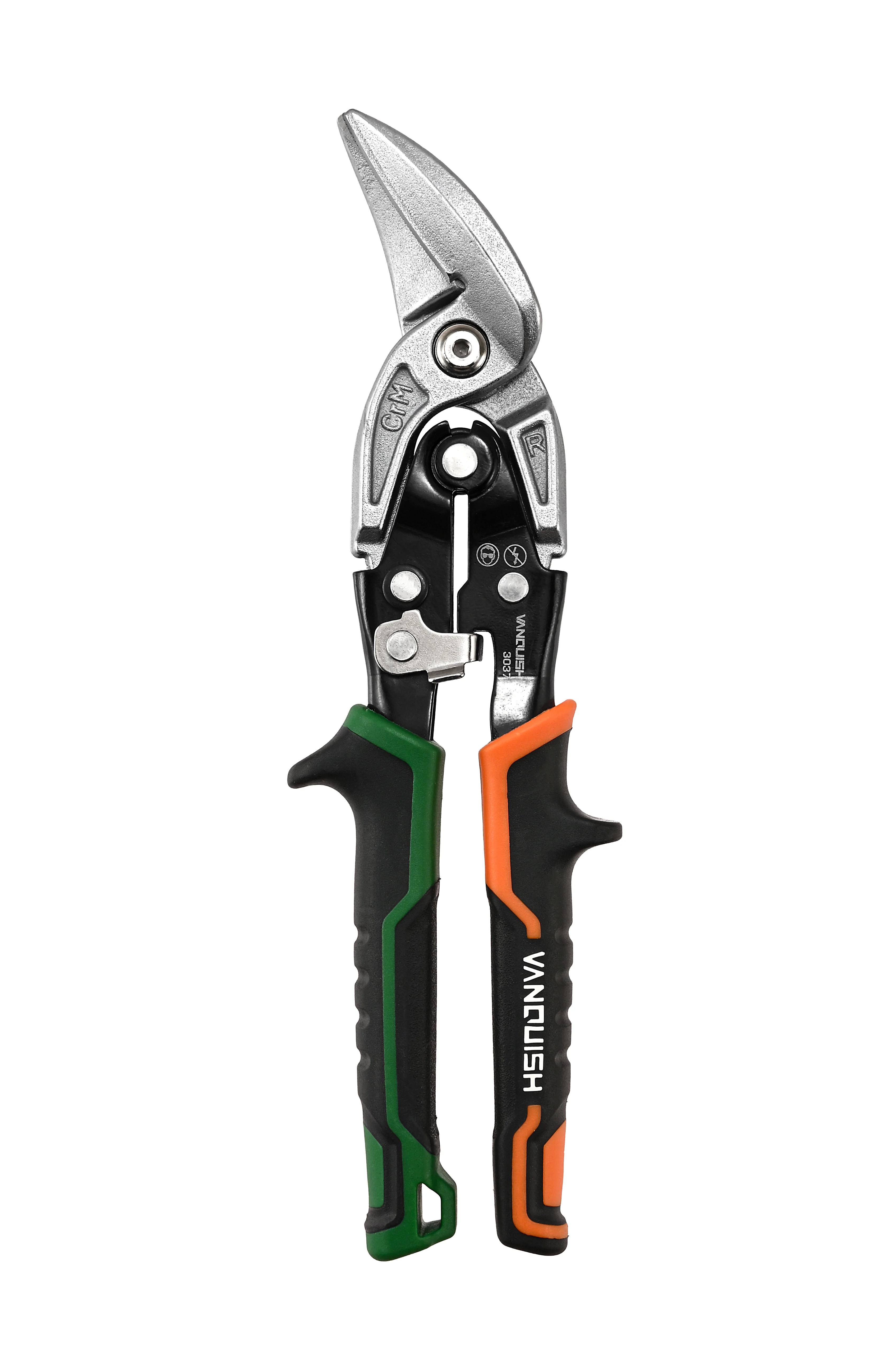 Vanquish 3037 10 in. Left-Cut Offset Aviation Snip