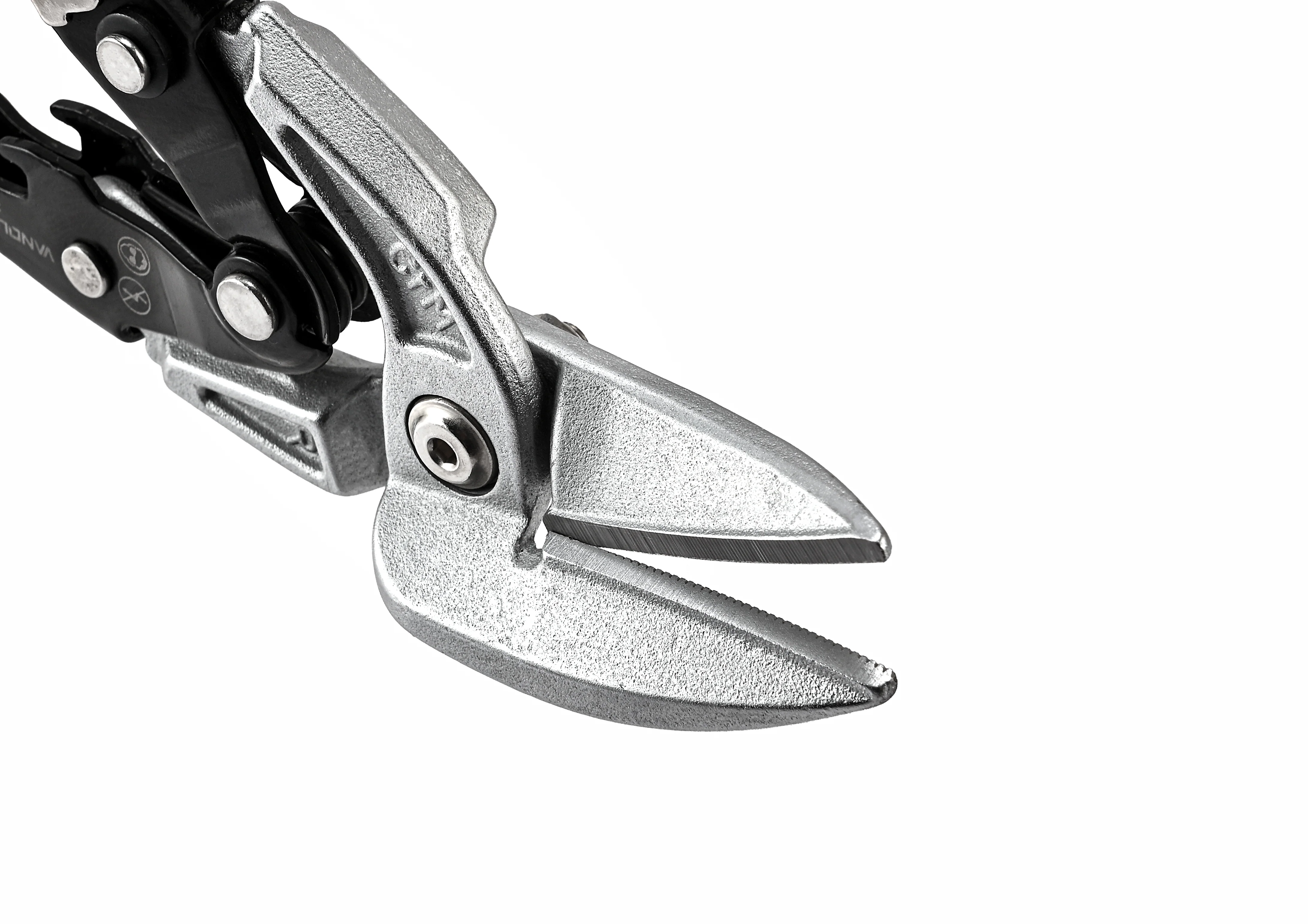 Vanquish 3037 10 in. Left-Cut Offset Aviation Snip - Image 5