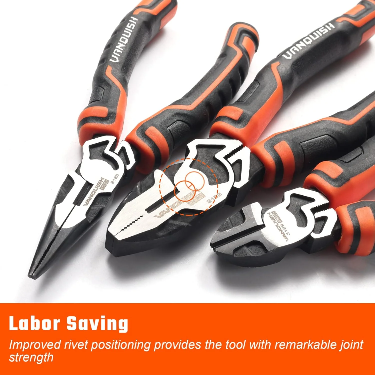VANQUISH High Leverage Pliers Set - Image 7