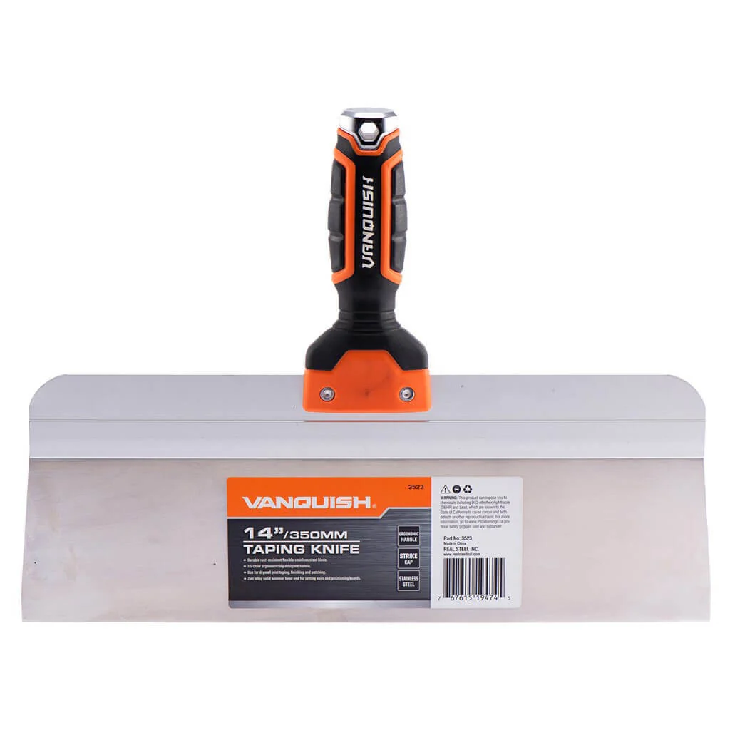 Vanquish 14 in. Stainless Steel Drywall Taping Knife