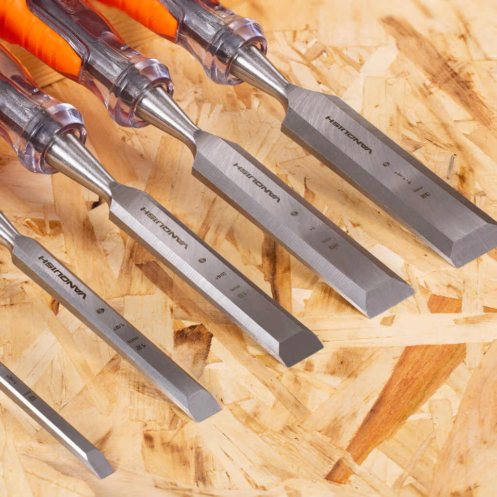 VANQUISH 1-1/4 in Chrome Vanadium Steel 2.95 in High Impact Wood Chisel - Image 2