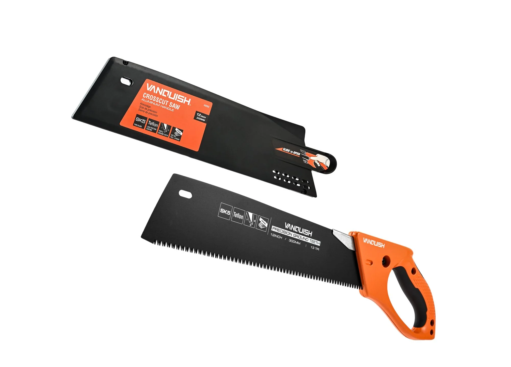 Vanquish 4892 12 Inches Pull Saw with Aluminium Handle - Image 2