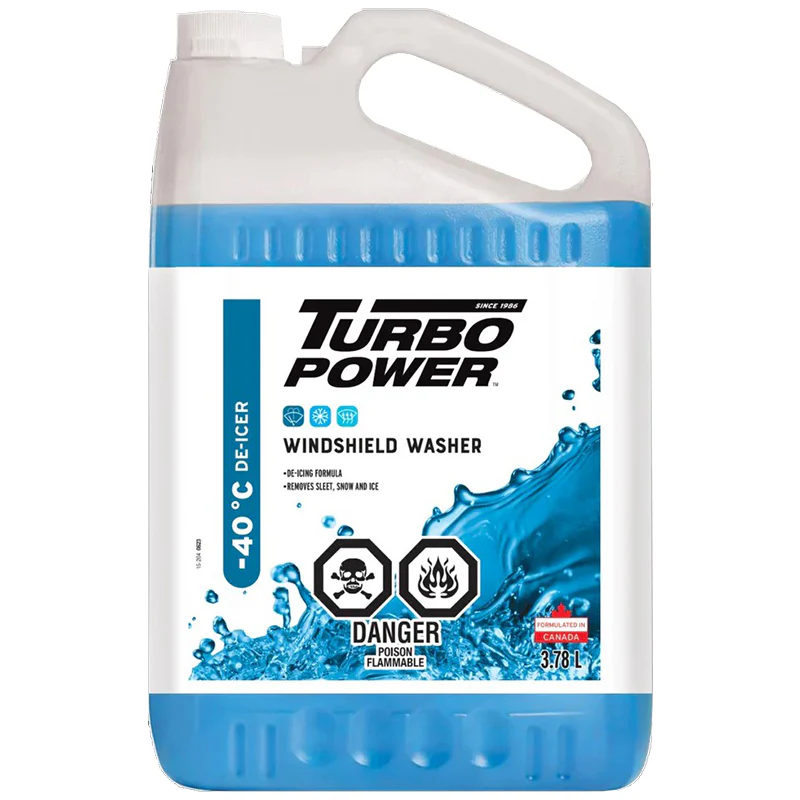 Turbo Power 3.78L -40°C De-icing Windshield Washer Fluid