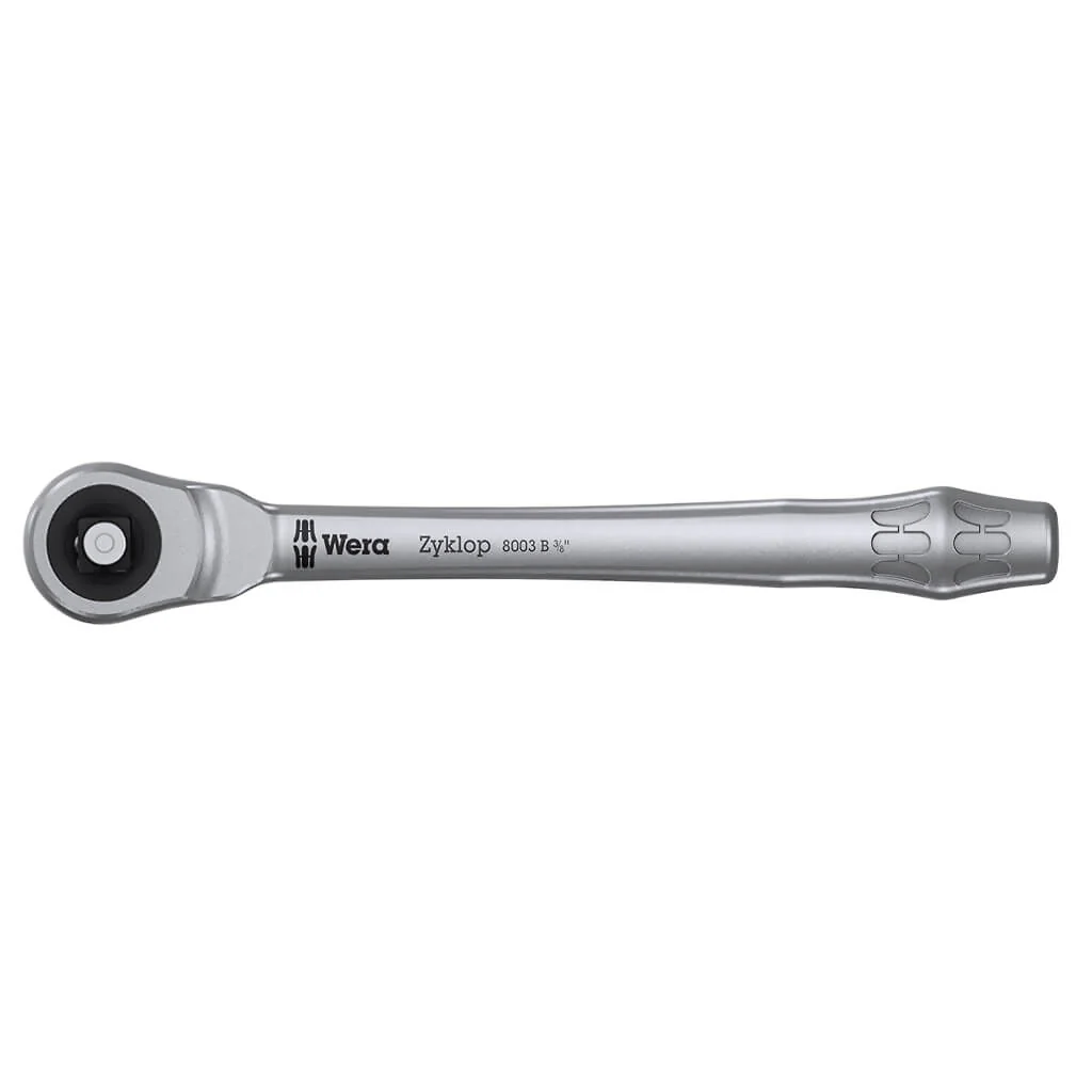 Wera 05004048001 8100 SB 8 Zyklop 3/8 in. Drive Switch Lever Metric Metal Ratchet Set (29-Piece) - Image 5
