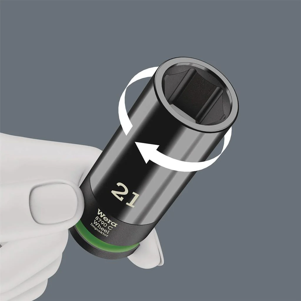 Wera 05004595001 1/2 in. Drive Wheel Impaktor C Set 1 Socket Set (3-Piece) - Image 3