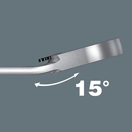 Wera 05020093001 Joker 6001 Switch Imperial Ratcheting Combination Wrench (8-Piece) - Image 2