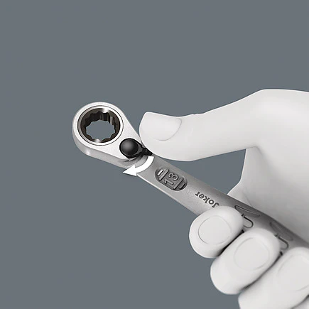 Wera 05020093001 Joker 6001 Switch Imperial Ratcheting Combination Wrench (8-Piece) - Image 3
