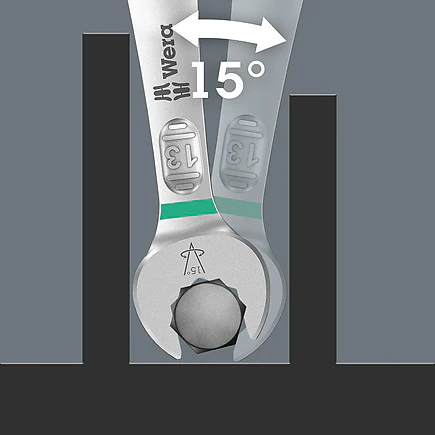 Wera 05020241001 Joker 6003 Imperial Wrench Set (8-Piece) - Image 3