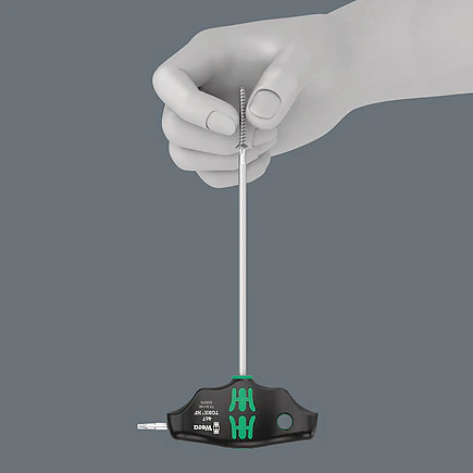 Wera 05023452001 467 TORX HF T-Handle Torx Drive Screwdriver Set (7-Piece) - Image 5