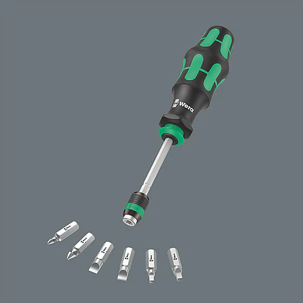 Wera 05051025001 Kraftform Kompakt 26-Slotted/Phillips Bitholding Screwdriver Set - Image 3