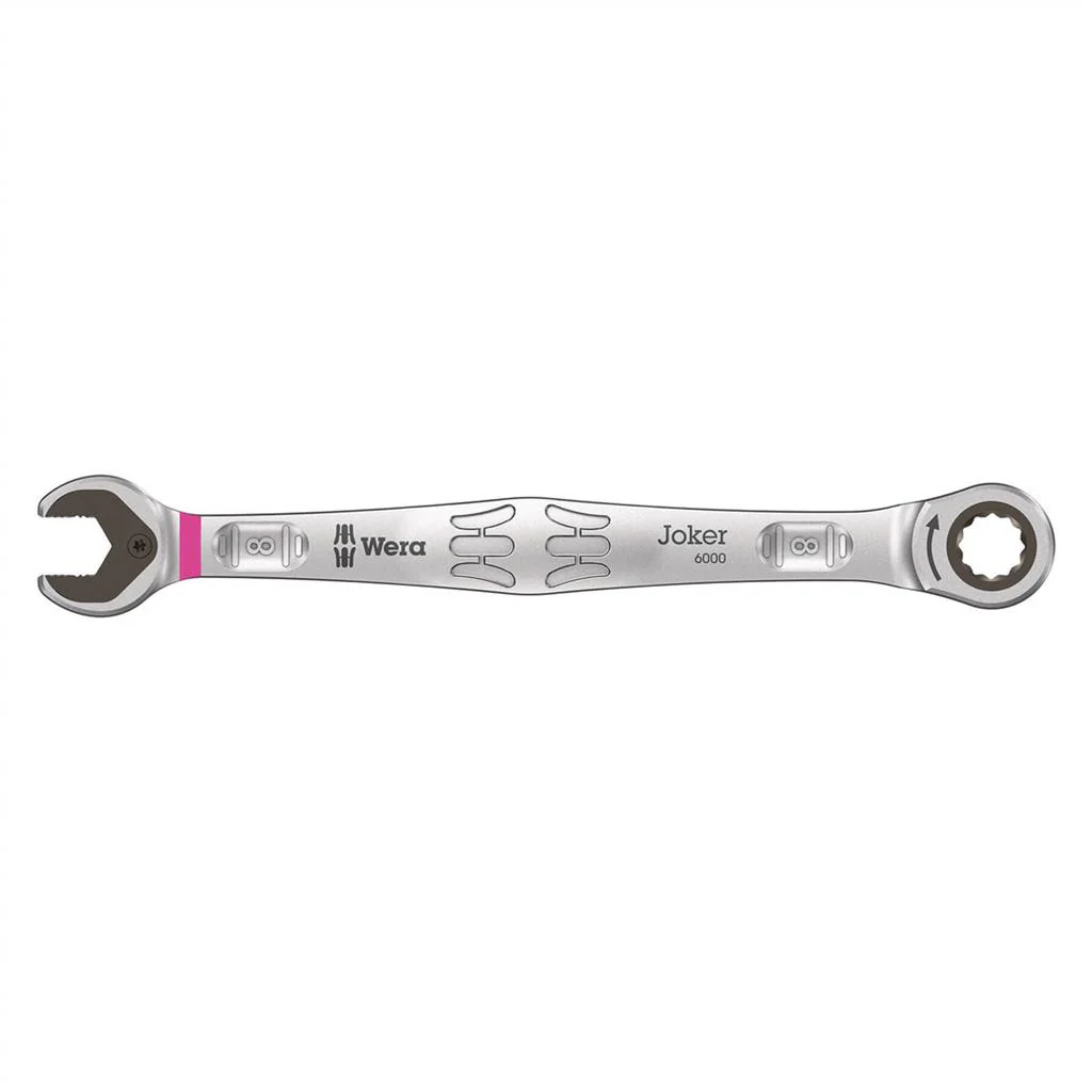 Wera 05073268001 6000 Joker SW 8 mm SB Metric Ratcheting Combination Wrench