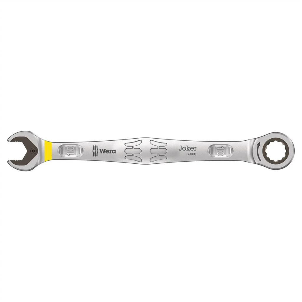 Wera 05073270001 6000 Joker SW 10 mm SB Metric Ratcheting Combination Wrench