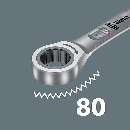 Wera 05073274001 6000 Joker SW 14 mm SB Metric Ratcheting Combination Wrench - Image 6