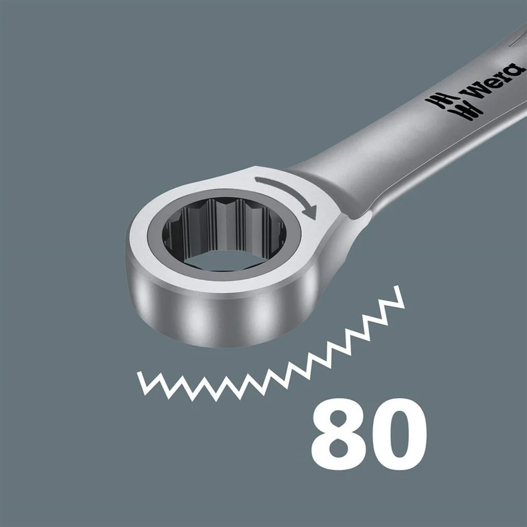 Wera 05073279001 6000 Joker SW 19 mm SB Metric Ratcheting Combination Wrench - Image 6