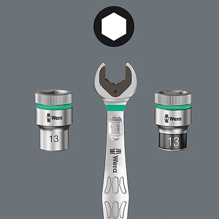 Wera 05073280001 Joker 5/16 in. Imperial Ratcheting Combination Wrench - Image 7