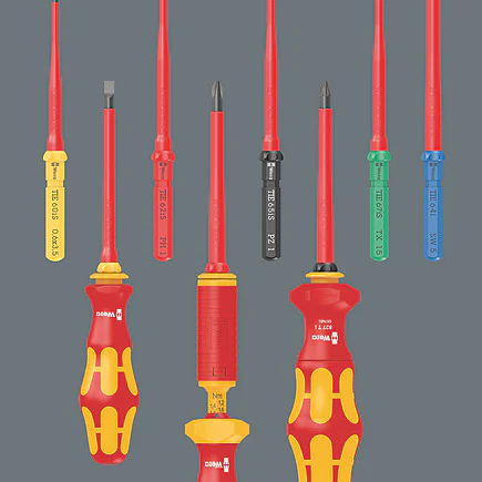 Wera 05135871001 Kraftform Kompakt W 1 Imperial Maintenance Tool Set (35-Piece) - Image 8