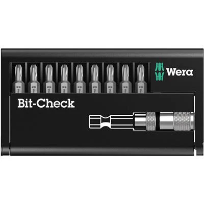Wera 05136011001 Bit-Check Drywall Construction Bit Set (10-Piece)
