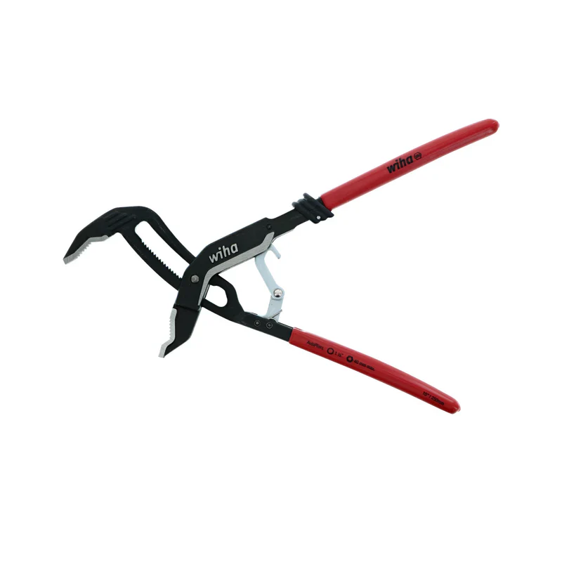 WIHA Classic Auto Grip V-Jaw Tongue And Groove Pliers 10in - Image 2